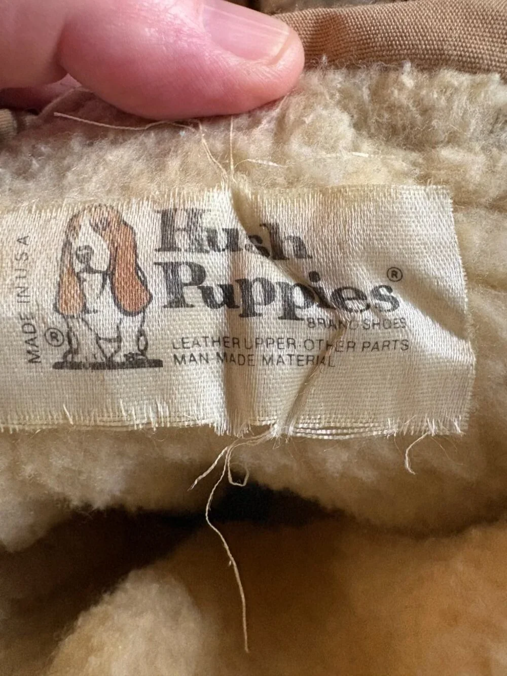 Hush Puppies vintage groovy